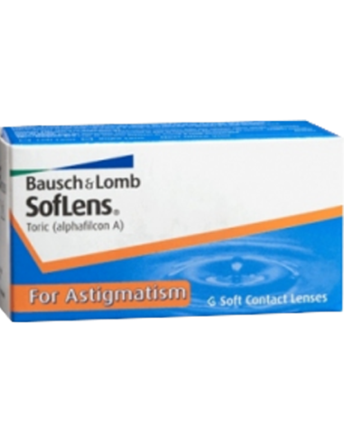 SofLens 66 Toric for Astigmatism (6 lentillas)